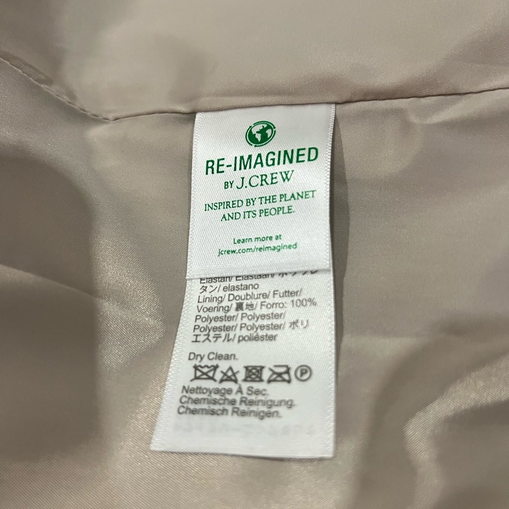 J. Crew Women's Velvet Blazer in Camel Brown - Picture 5 of 5